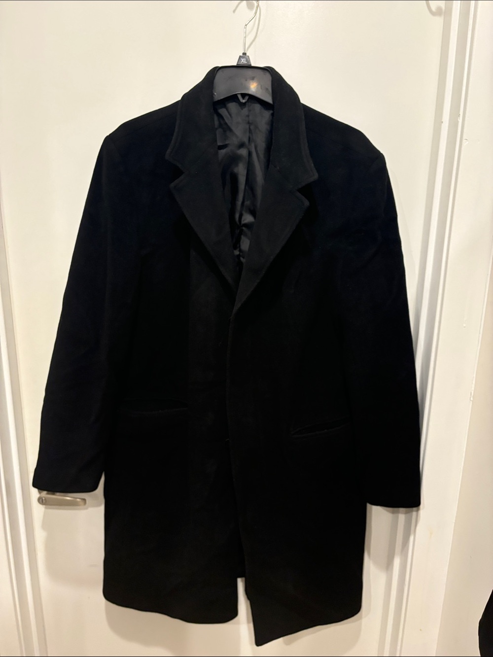 Banana Republic Wool 90 cashmere 10 blend peacoat / overcoat.